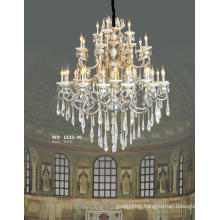 Elegance Crystal Brass Chandelier for Villa, Hotel, Church